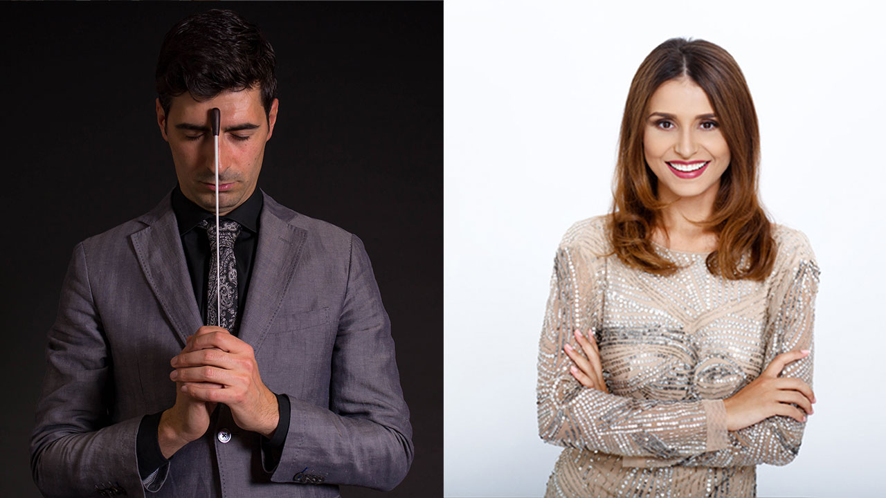 Jordi Navarro y Valentina Nafornita